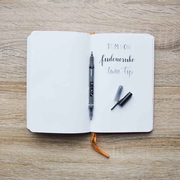 Tombow Fudenosuke Twin brush pen Tombow Fudenosuke Twin brush pen